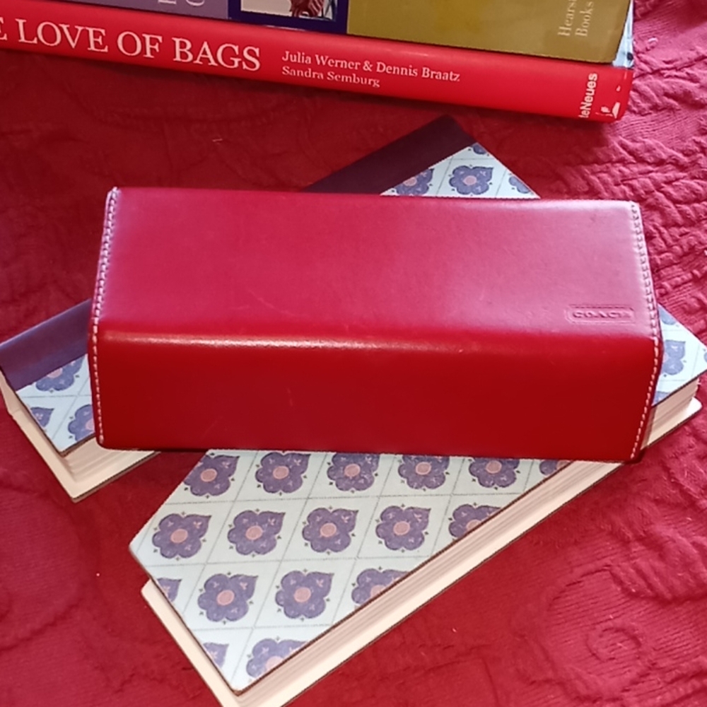 Vintage Coach Leather Glasses Case